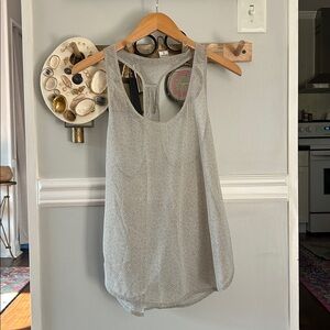 Lululemon Light Gray Women's Racerback Tank